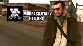 MODPACK GTA IV For GTA SA ORI ANDROID - Mirip Banget Dan KEREN Abis !!! screenshot 4