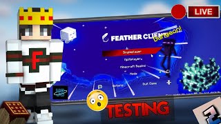 Full LIVE: I Made My Own Minecraft Client!🔥 | First Look & Testing News