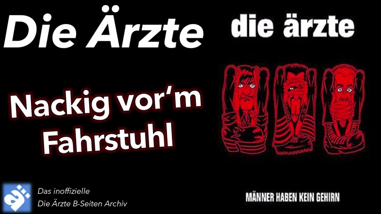 Die Ärzte: Nackig vor'm Fahrstuhl