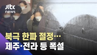 8일 북극한파 절정…'서울 -18도', 출퇴근 대중교통 증편 / JTBC 아침&