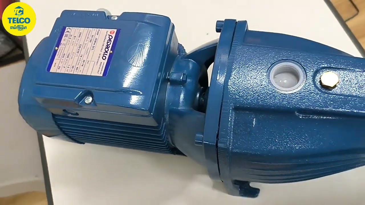 Pompe à Eau JET Pedrollo JSW 3CH 1,5Hp 400V - Autonomie Haute Pression
