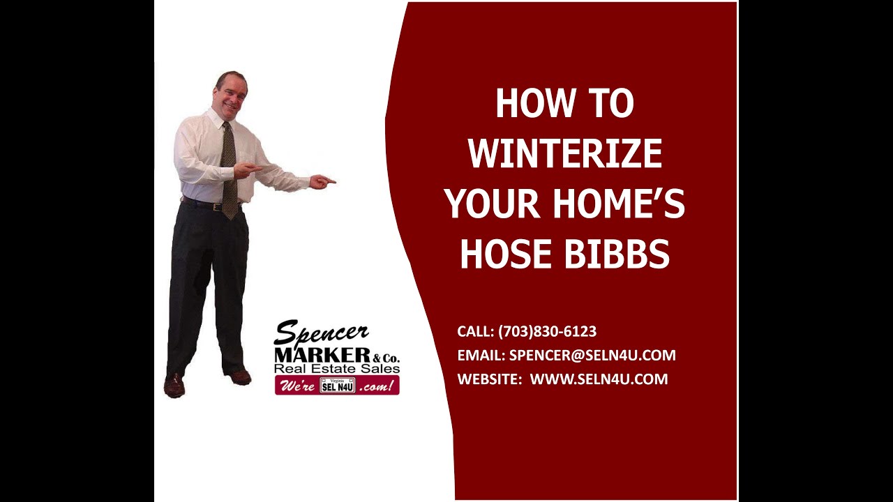 How to Winterize Your Home's Hose Bibbs - YouTube
