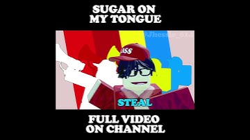 Sugar on my Tongue but I animated it | #Jhessie_014 #roblox #fyp #animation #capcut #tylerthecreator