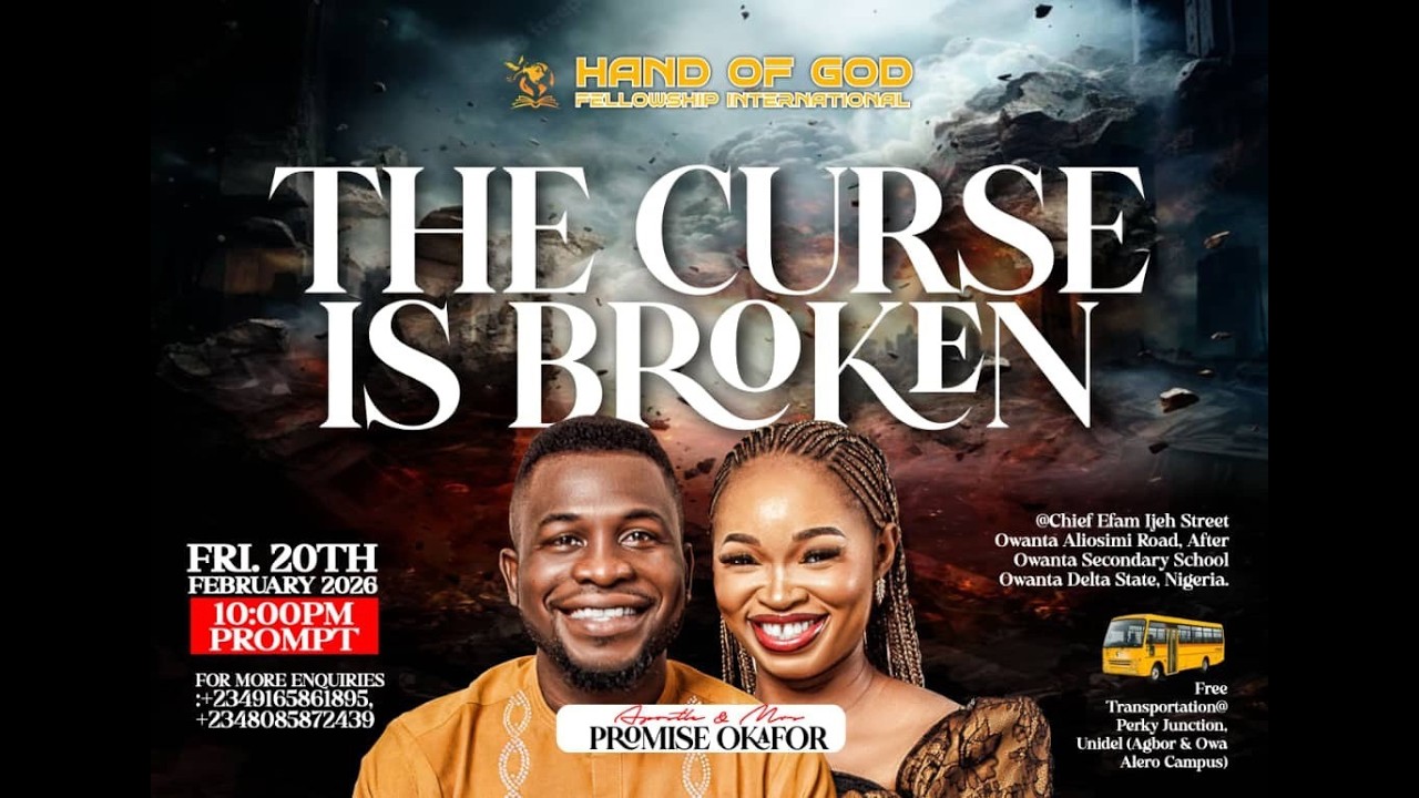 FEBRUARY'S DATE WITH THE HOLYGHOST || THE CURSE IS BROKEN || MINISTERING; APOSTLE PROMISE OKAFOR