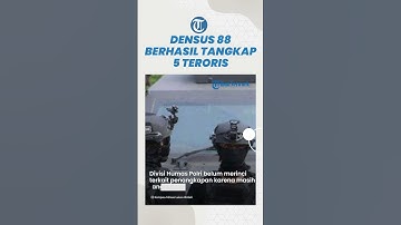 Densus 88 Tangkap 5 Teroris Jaringan Jamaah Islamiyah di Sulteng