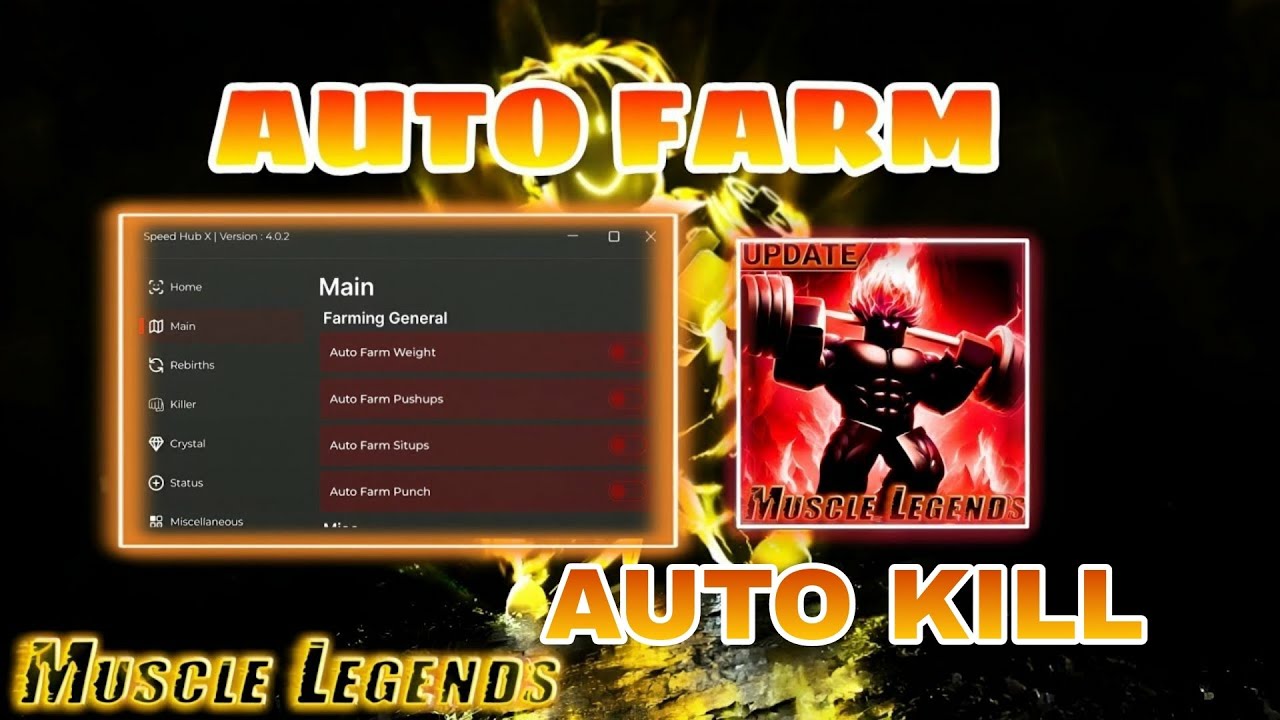 [KEYLESS] SpeedHub X Script Muscle Legends📜💪🏼 (Auto Farm - Auto Kill ...