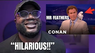 Will Ferrell Not Talking About The Bird On His Shoulders is COMEDY GOLD