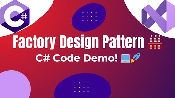 🏭 Factory Design Pattern in C#! Code Demo & Implementation! 🚀
