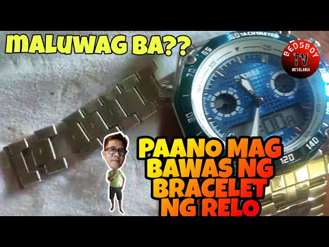 Video: Paano Mabawasan Ang Haba Ng Pulseras