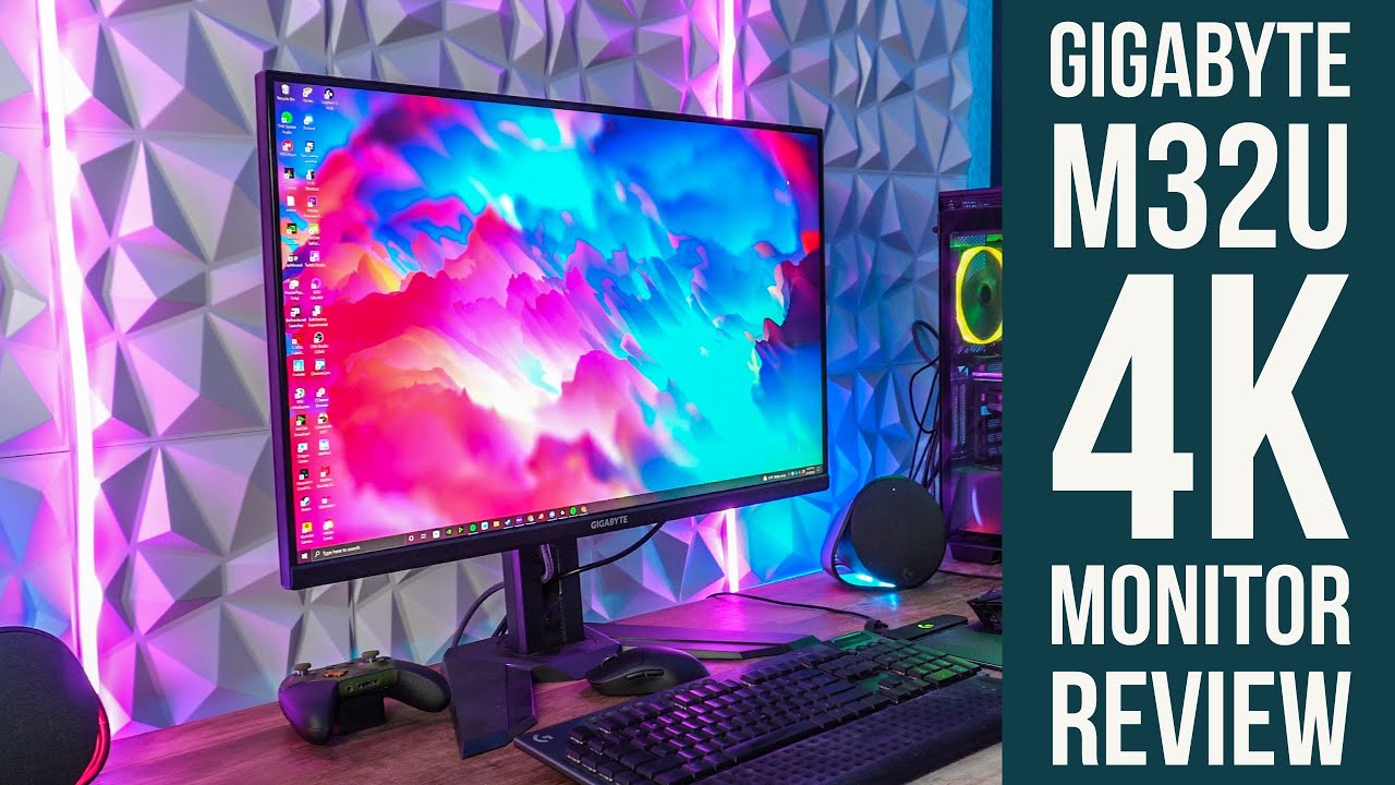 Gigabyte M32U 4K Monitor Review - My New Favorite Monitor! (Short Version)  