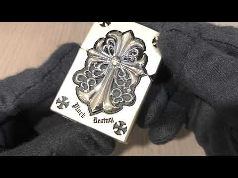 【ZIPPO】日系~Metal Jacket-命運之抉擇護甲設計(銀色款)NO.2FMJN-CRS20