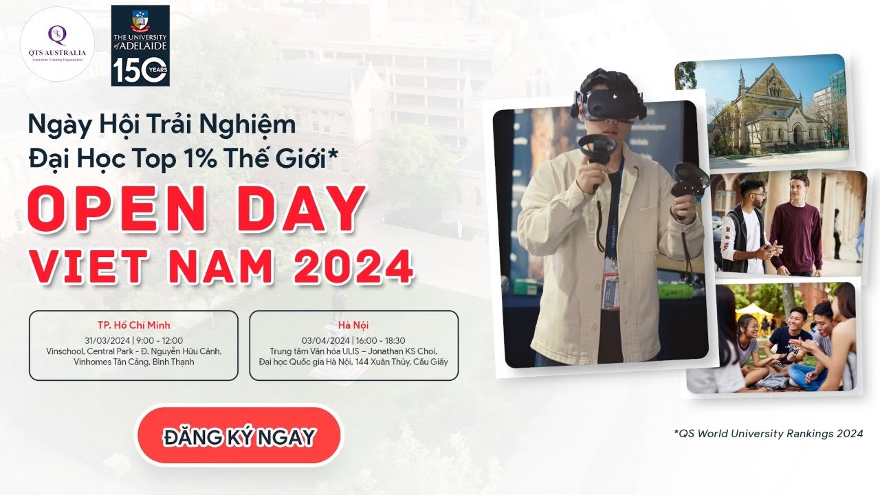 UOA Open Day Vietnam 2024 Ngày Hội Trải Nghiệm Đại Học Top 1 Thế