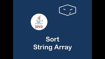 sort string array in java