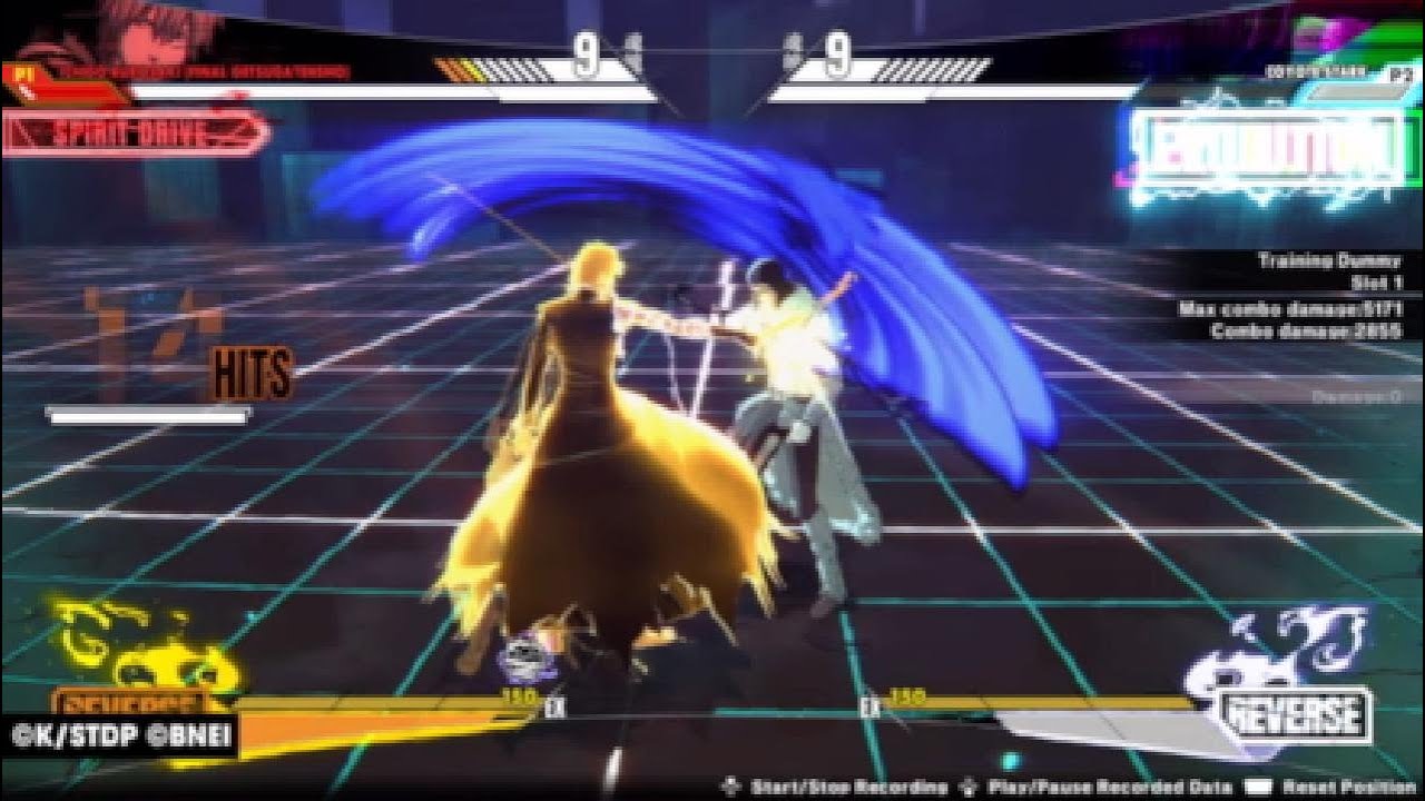 Ichigo Kurosaki (Final Getsuga Tensho) combos- BLEACH Rebirth of Souls