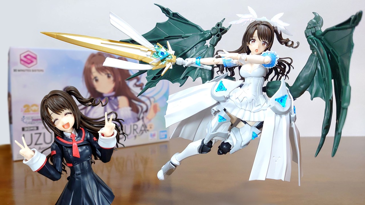 【髪パーツのこだわりがスゴイ!シリーズ過去一の細かさ!?】30MS 島村卯月 (20th Anniv. YOU AND アイ!) レビュー