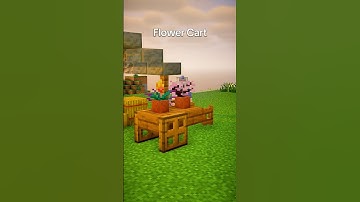 Flower Cart in Minecraft! 🥀