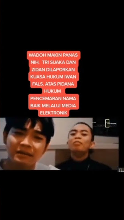 #shortsviral ngeri banget Iwan fals Sampek turun tangan atas kasus Trisuaka dan Zidane