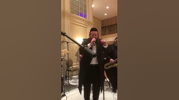 Thumbnail of Abba Deutsch singing Bobov Song at a wedding in Brooklyn