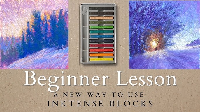 How to use Derwent Inktense Blocks 