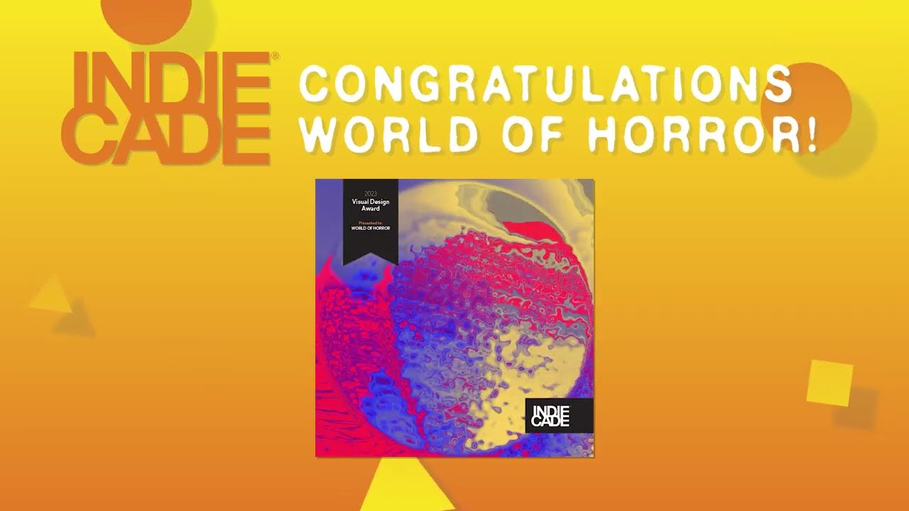 IndieCade 2023: Visual Award - WORLD OF HORROR