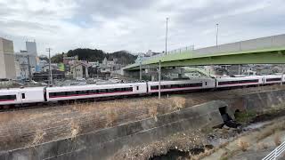 12M 常磐線特急ひたち12号品川行き 通過 (K8編成)