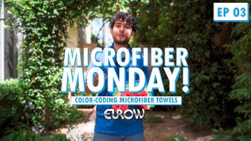 Color coding Microfiber Towels| Best Cleaning Hack| CleanAide® Microfiber Cleaning| Eurow Official