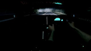 Drifting Usui Pass in Japan at night (Single POV)