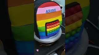 #cakeshorts #egglesscake #customisedcakes #reels #cakedesign #homemadecake #cakequeen #fondantcake