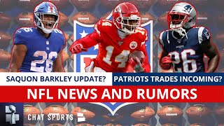 NFL News On Saquon Barkley’s Injury, Patriots Trade Rumors Around Sony Michel & Sammy Watkins WR1?