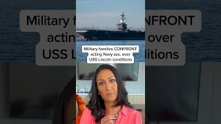 Military families CONFRONT acting Navy sec. over USS Lincoln conditions