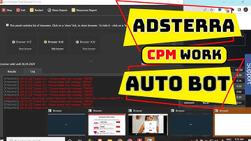 Adsterra Auto Cpm Bot Software live Proof | Adsterra Auto Cpm Work New method 2023 - Financial Tech