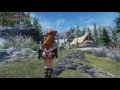 스카이림 달리기 걷기 모션 Skyrim RAYSR Animations , Walk & Running Sprint - 설란