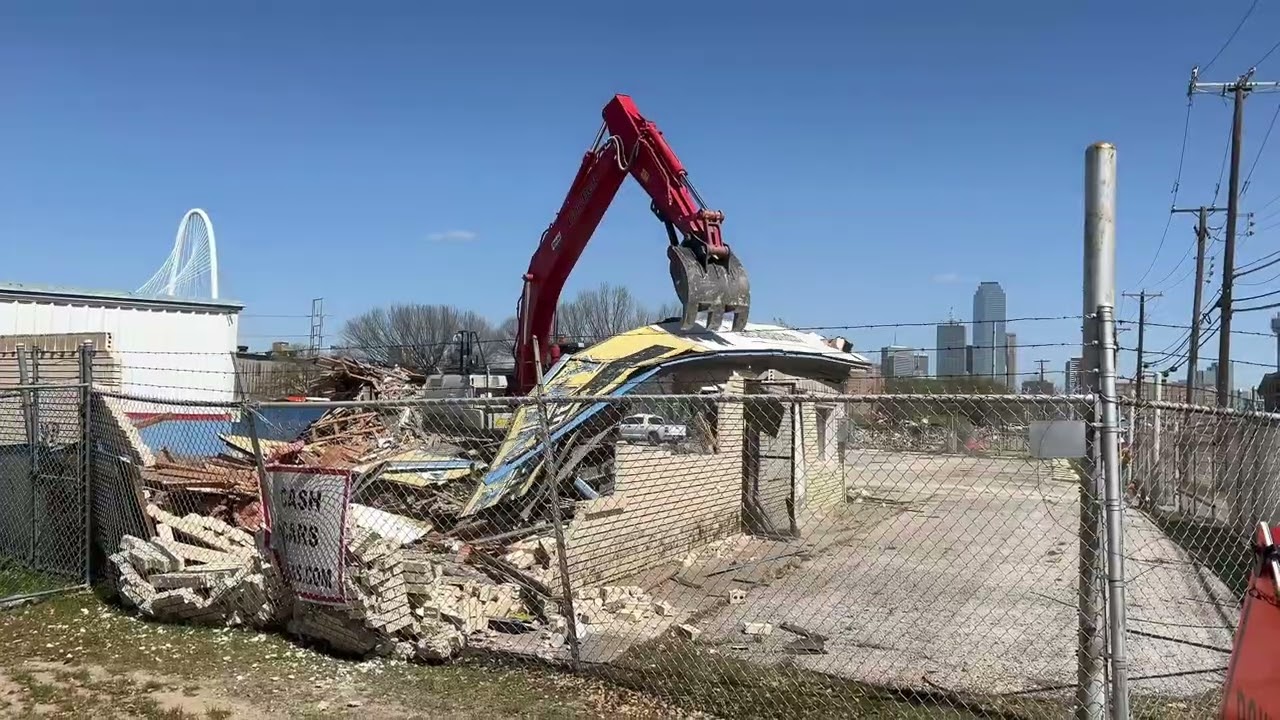 Harold Simmons Park | Site Demolition