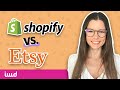 Shopify vs Etsy - Which is best for your eCommerce goals?