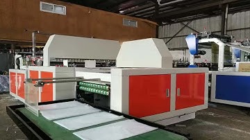 3 times Folded Garbage Bag Making Machine/Japanese Garbage Bag/ Big Folded Plastic Bag