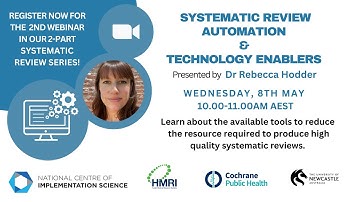 Systematic Review Automation & Technology Enablers