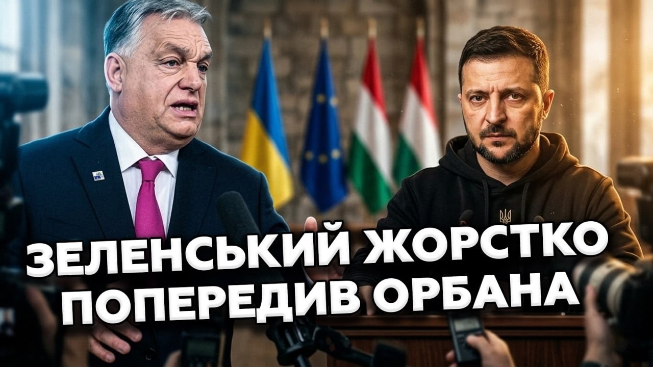 😳В ЦЮ ХВИЛИНУ! Зеленський ПУБЛІЧНО ПРИГРОЗИВ Орбану. Лавров вийшов з ГУЧНОЮ ЗАЯВОЮ щодо ПЕРЕМОВИН