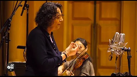 Nathalie Stutzmann  - Recording Bach aria "Erbarme...
