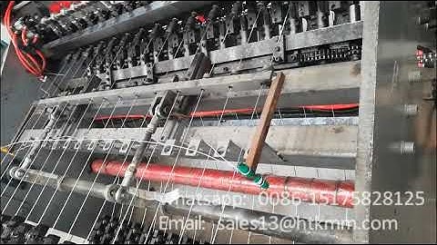 fixed knot fence machine