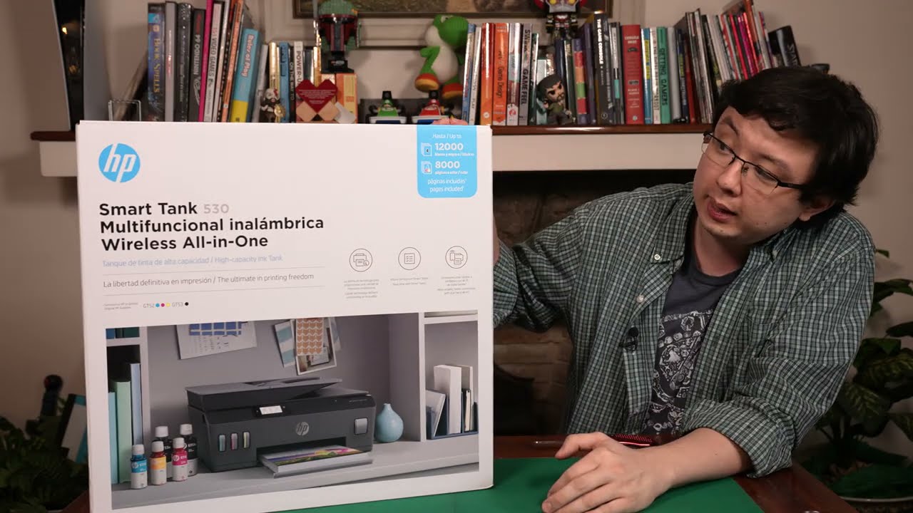 Unboxing e instalación de la Impresora Multifuncional HP Smart Tank 530 -  YouTube