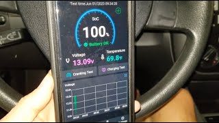 New ANCEL BM200 12V Car Lithium & Lead Acid Battery Tester Bluetooth 4.2 Automotive Battery Monitor