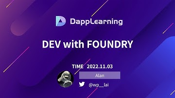 DEV with FOUNDRY ( English )