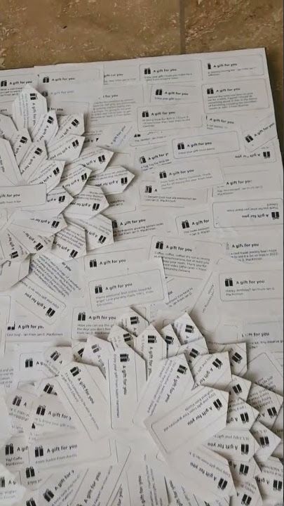I've saved every wishlist note from the past 5 years ❤️ Thank you so much 🥰 #art #thankyou