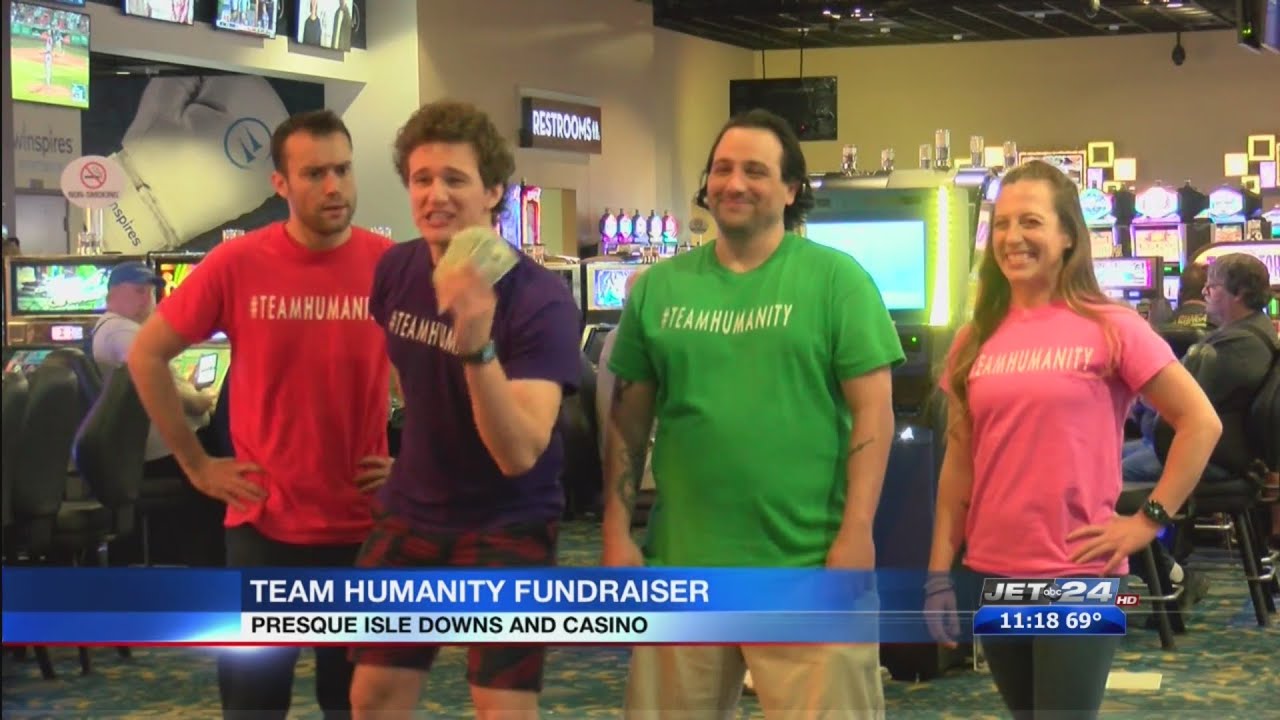 Team Humanity hosts fundraiser at Presque Isle Downs and Casino