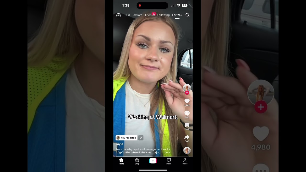 Working at Walmart ain’t for everybody! Trust me! It sucks 