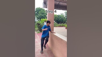 Lazy Vault Tutorial | Easy Parkour Vault for Beginners 🔥 #calisthenics #fitness #tutorial