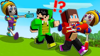 How JJ and Mikey Save POMNI From Her TWIN SISTER in Minecraft?
