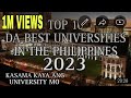 TOP10  PINAKA  NANGUNGUNANG UNIVERSITIES SA PILIPINAS 2023