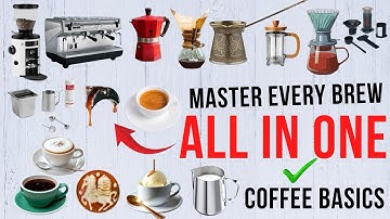 Everything Coffee in ONE Video: Machines, Grinders & More ! By Barista Asif Ali