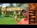 Diy Swing Set Fort